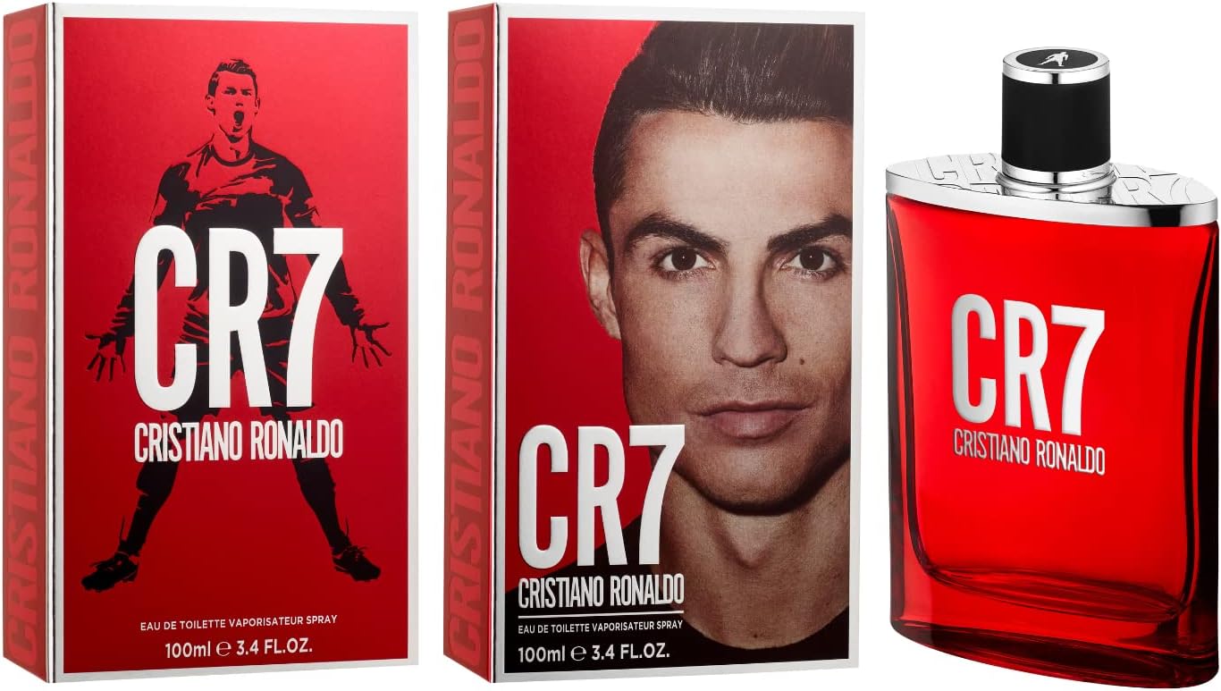 Cristiano Ronaldo CR7 Eau de Toilette Spray 100 ml for Men