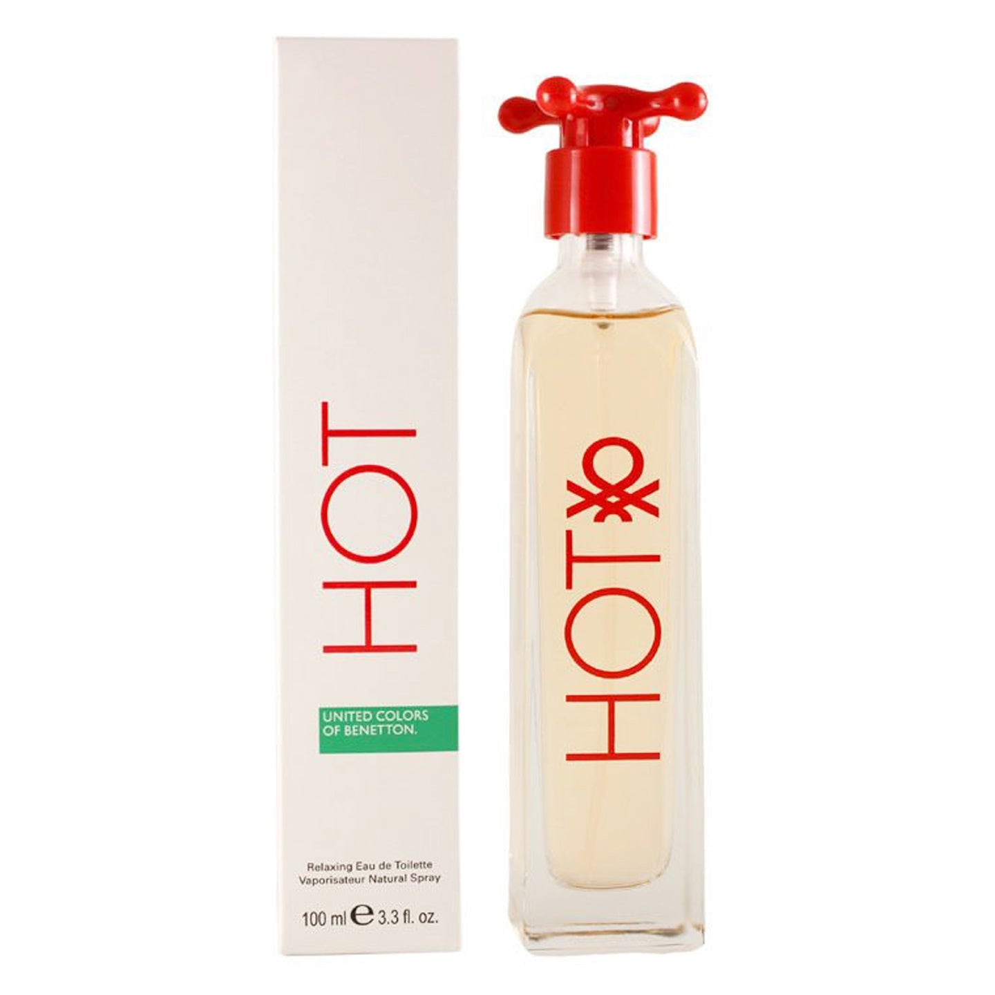 Benetton Hot Eau de Toilette Spray 100 ml for Women