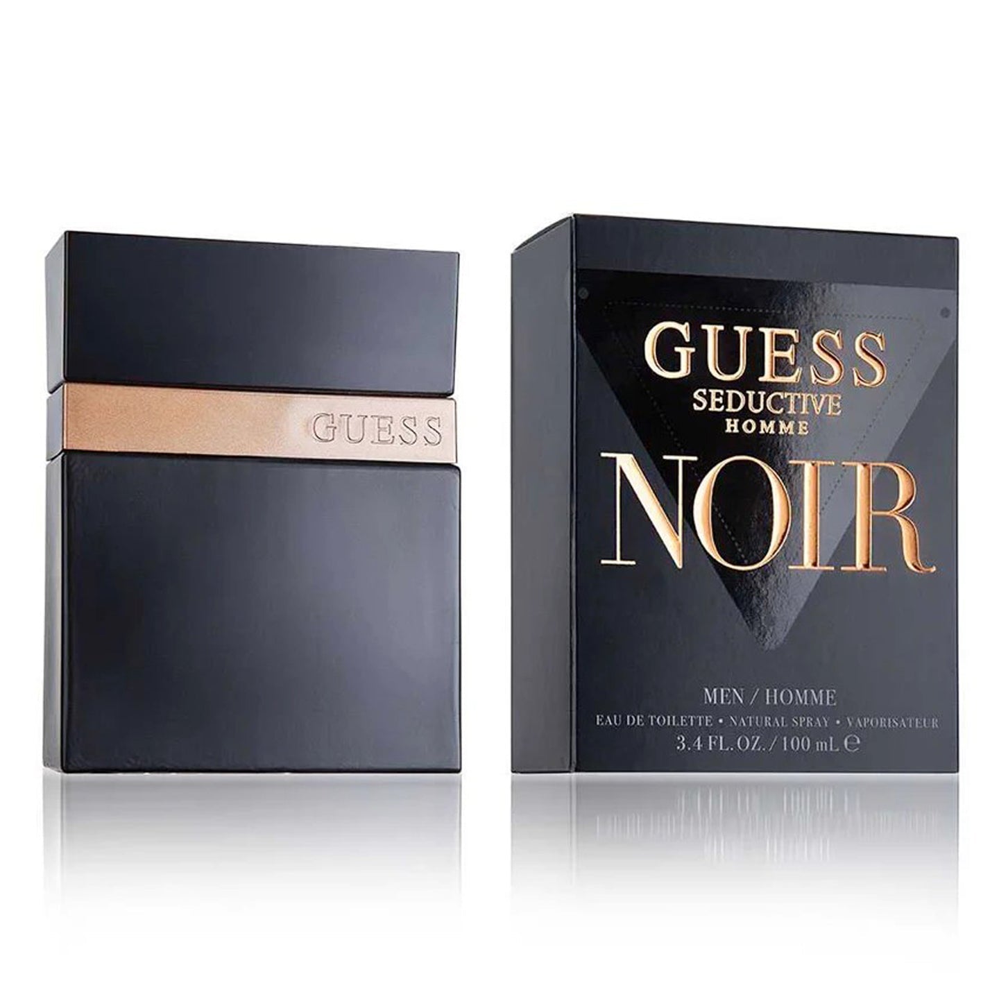 Guess Seductive Homme Noir Eau De Toilette Spray 100 ml for Men