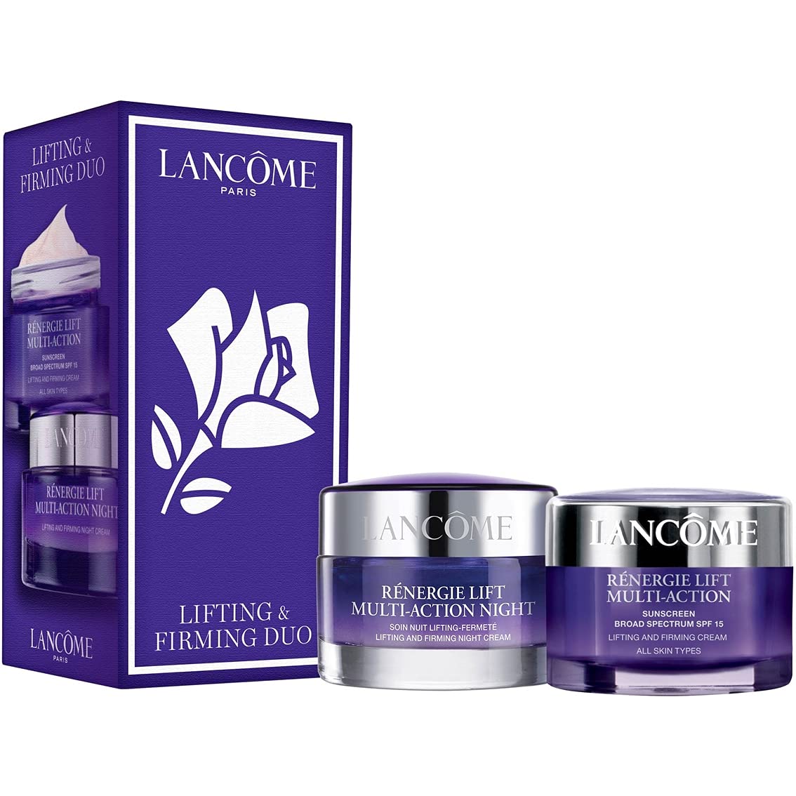 Lancome Set Renergie Multi Lift Day 50 Ml Spf15 & Multi Lift Night 50 Ml * D1