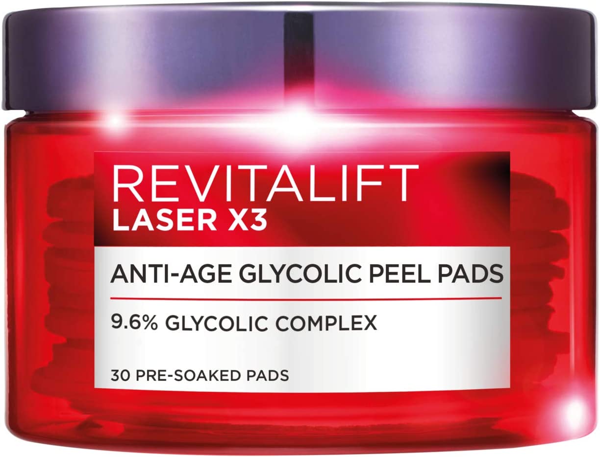 Revitalift Laser Pads Peeling Glycolique Anti-âge Spf 15