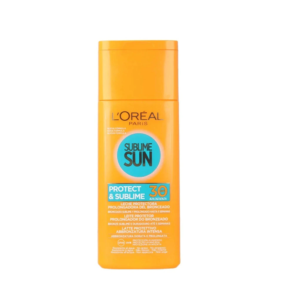 Sublime Sun Protect & Sublime, Lait corporel, SPF 30, 200 ml