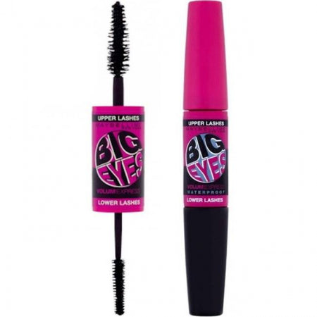 Volum Express Big Eyes Rebel Black Mascara 5.1 + 4.6 Ml