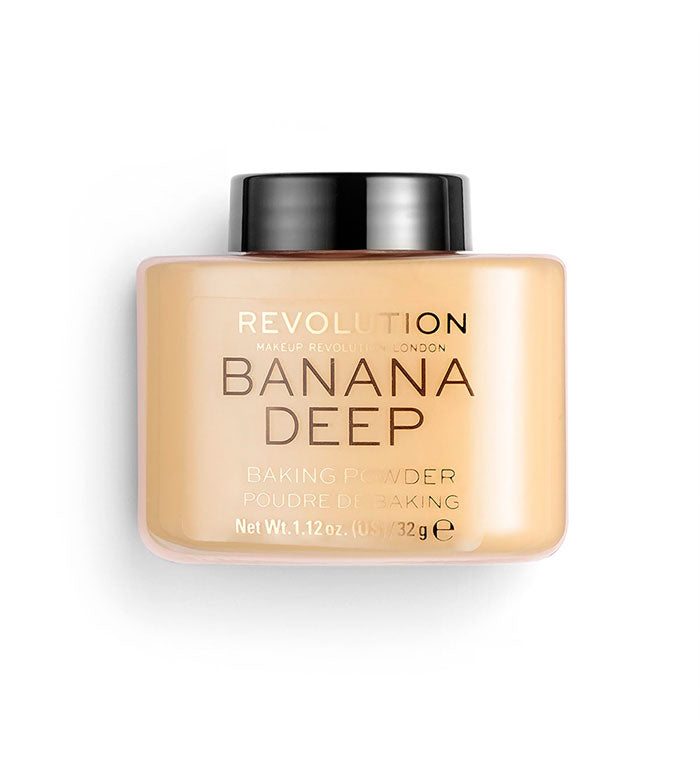 Makeup Revolution Poudre à lever libre pour le visage Banana Deep 32 Gr