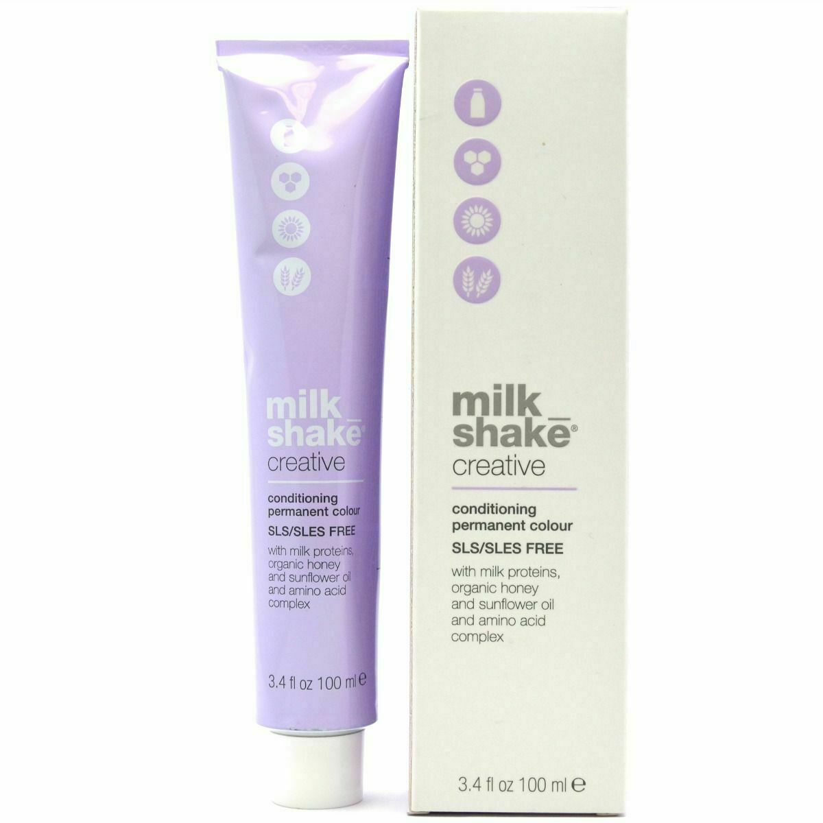 Milk Shake Creative Perm Col 6.66|6Rr Blond Foncé Rouge Intense 100 Ml