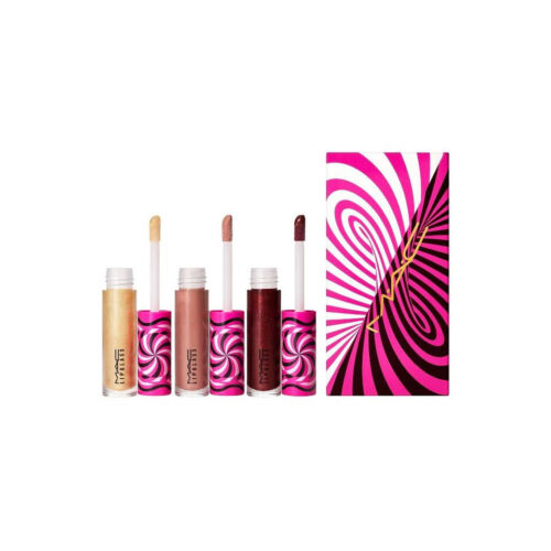 Coffret cadeau Tiny Tricks Mini Lipglsass Trio Warm